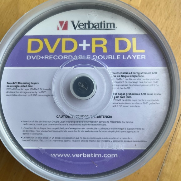 Purple DVD+R DL Discs - Picture 4 of 5